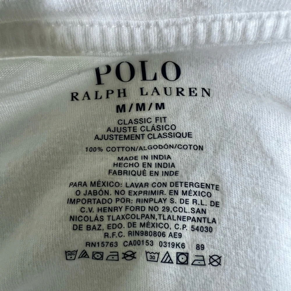 Ralph Lauren Boys Cotton Long & short sleeve tee’s blue and white